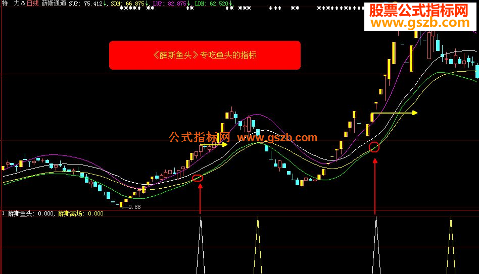 大智慧《薛斯死叉》和《薛斯鱼头》(指标副图选股说明贴图加密）