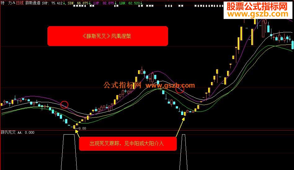 大智慧《薛斯死叉》和《薛斯鱼头》(指标副图选股说明贴图加密）